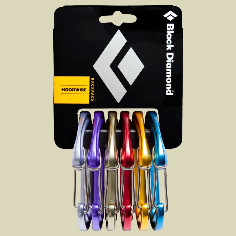 Kracherpreis Black DiamondHoodwire 6-er Pack KarabinerFarbe: gemischt