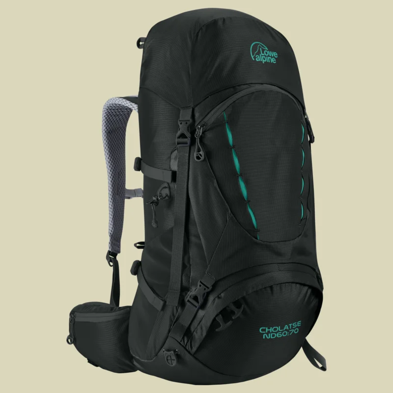 Preisreduziert Lowe AlpineCholatse ND 60:70 Volumen:60+10L/Rückenlänge:41-46cm Farbe:black