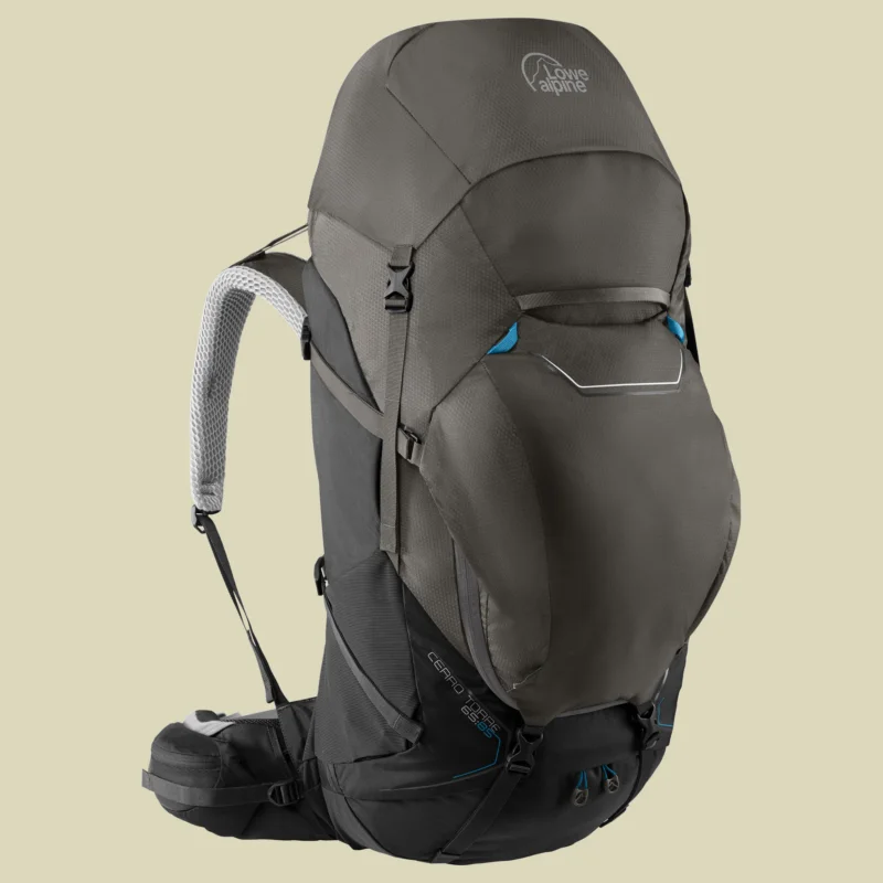 Markenware Lowe AlpineCerro Torre 65:85 Large Volumen:65+20L/ Rückenlänge:53-56cm Farbe: black/greyhound