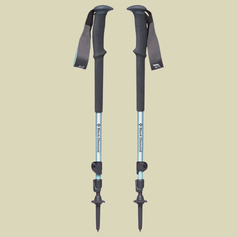 Black DiamondTrail Trek Poles Women Länge: 62-125cm Farbe: alpine lake Nur Heute