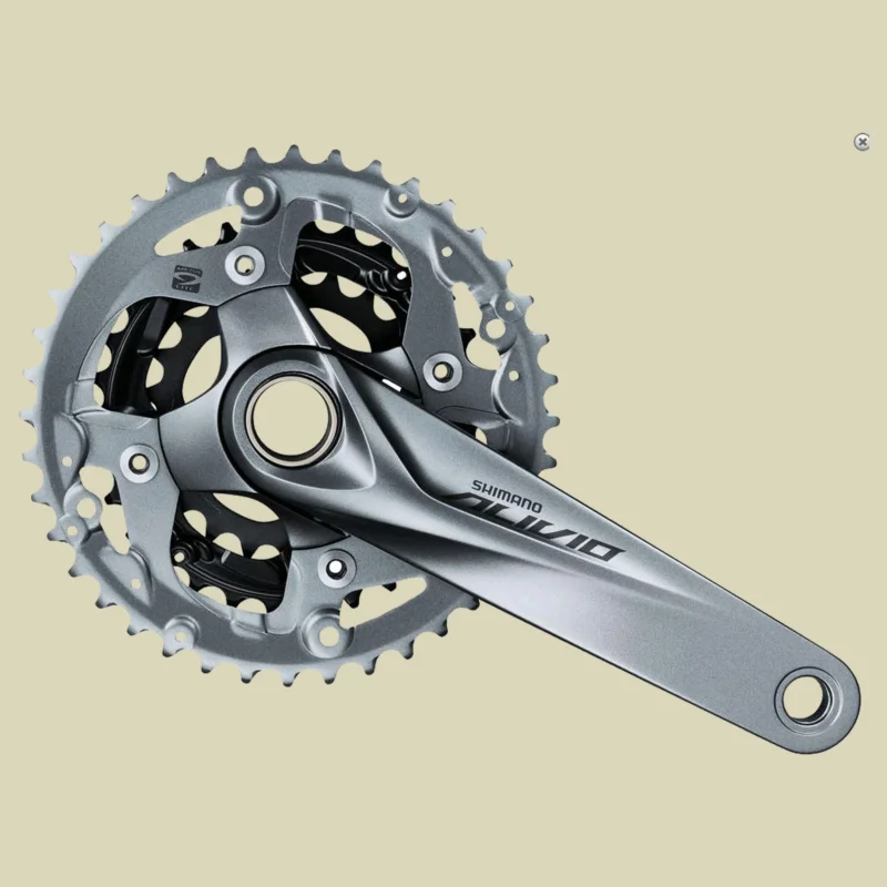 ShimanoKettenradgarnitur Alivio FC-M4050 Farbe dunkelgrau Echt