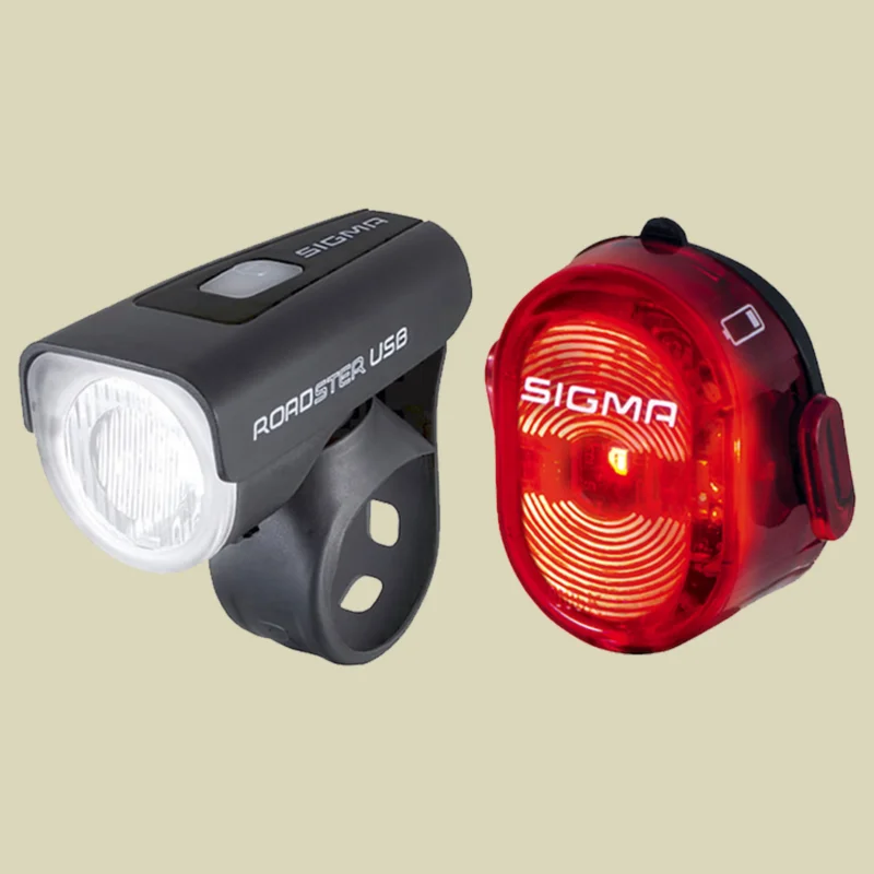 SigmaBeleuchtungsset Roadster USB / Nugget II Farbe schwarz Jetzt Bestellen