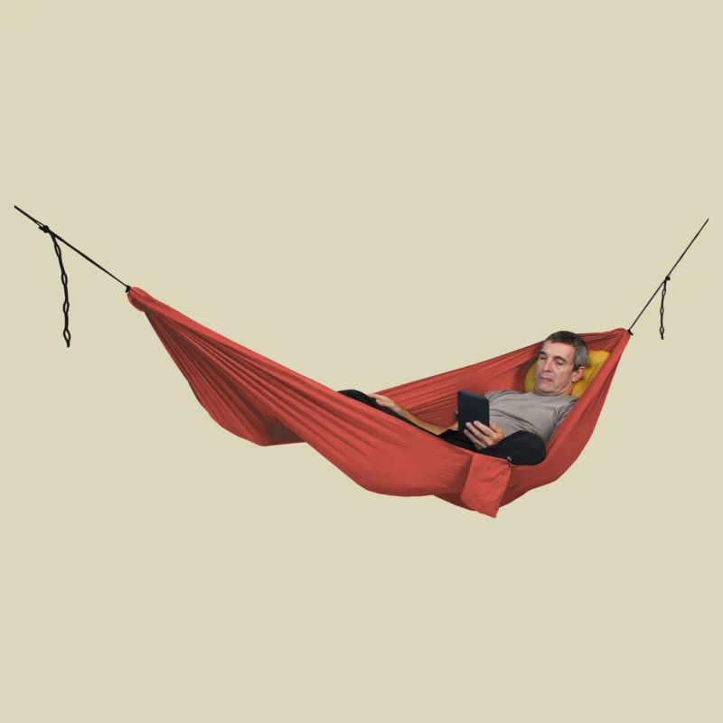 Top-Preis ExpedTravel Hammock Farbe red