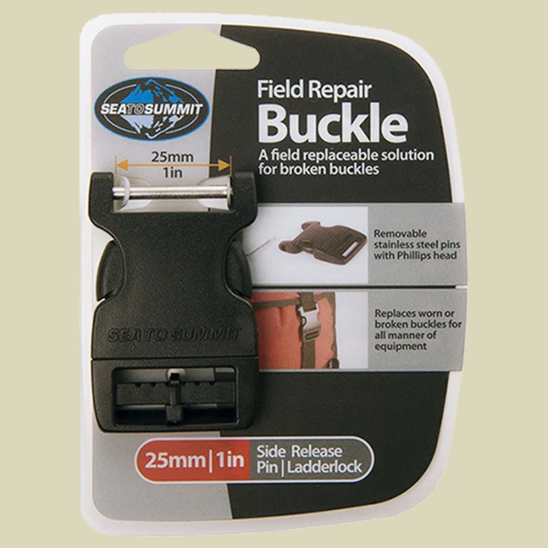 Sea to SummitField Repair Buckle Side Release 25 mm (1Pin) für Gurtbänder bis 25 mm Letzte Chance