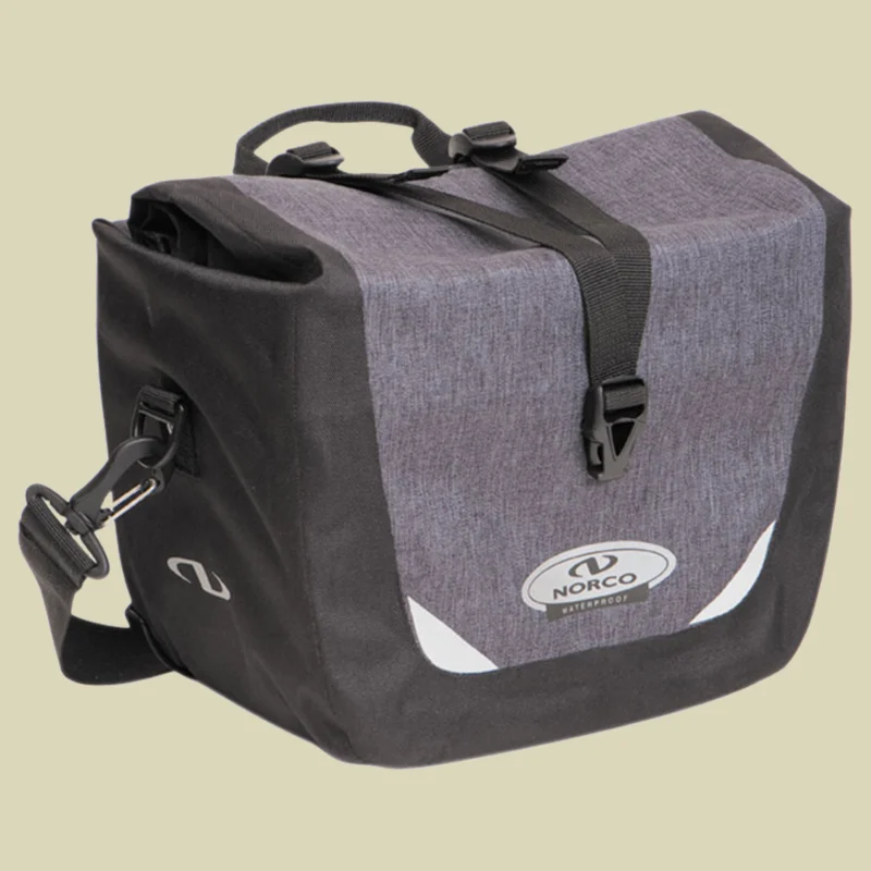 NorcoDunbury Lenkertasche Volumen 9 L Farbe tweed grey/schwarz Sichere Zahlung