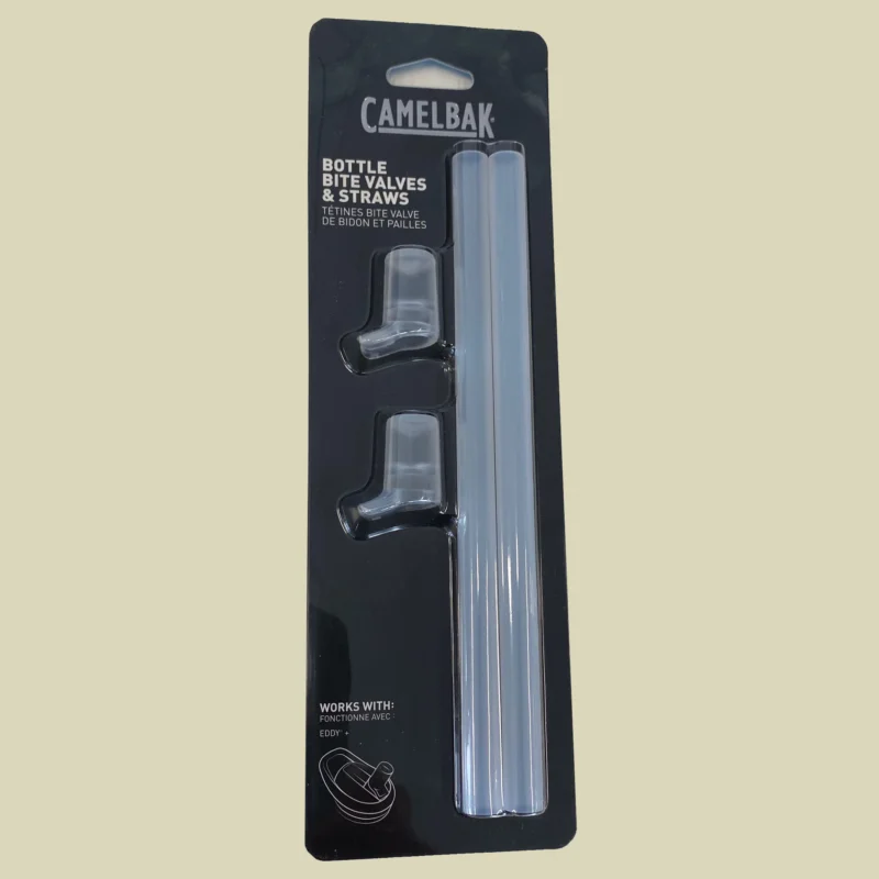 CamelbakMundstück mit Trinkhalm f. Eddy+ Kids Trinkflasche 2 Stück Farbe clear Neuheit