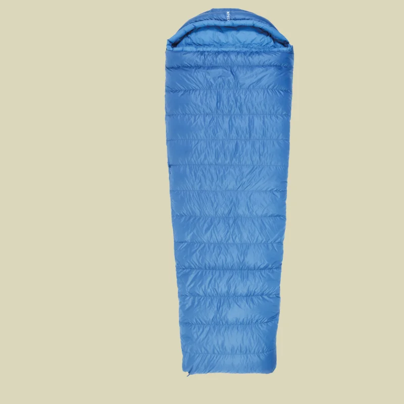 Schneller Versand ExpedTrekkinglite Versa 0° M bis Körpergröße 180 cm Farbe blau, RV links