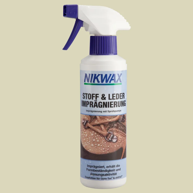 Markenware NikwaxStoff und Leder Imprägnierung 300 ml Inhalt 300ml