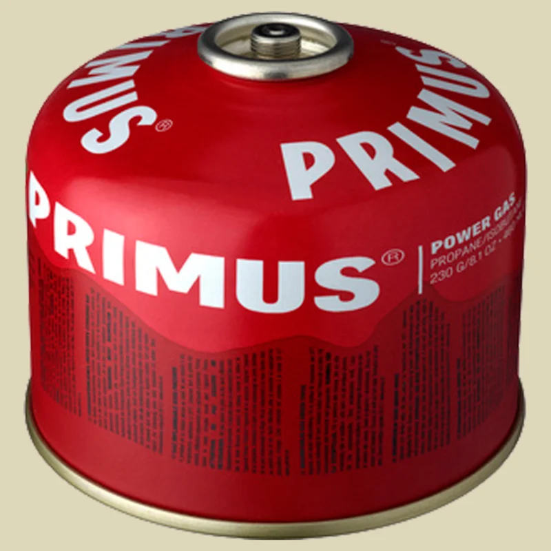Neuheit PrimusPower Gas 230g L4 Gaskartusche mit Sicherheitsventil
