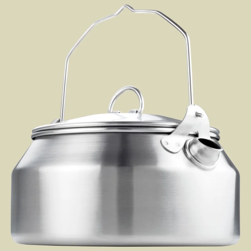 Wochenendangebot GSI OutdoorsGlacier Stainless 1L Tea Kettle Volumen: 1 Liter Farbe: silber gebürstet