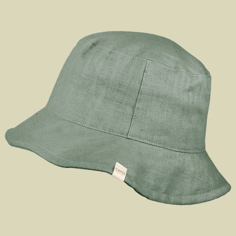 CapoLinen Bucket Hat Größe L/XL Farbe leaf green Billig