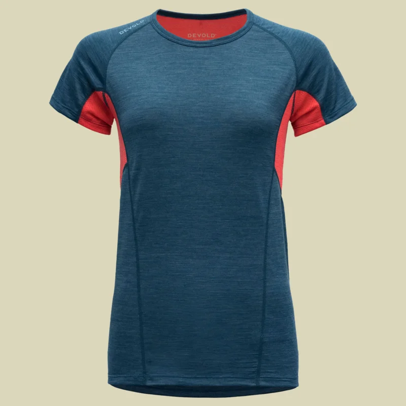 Letzte Chance DevoldRunning Merino 130 T-Shirt Women Größe LFarbe flood
