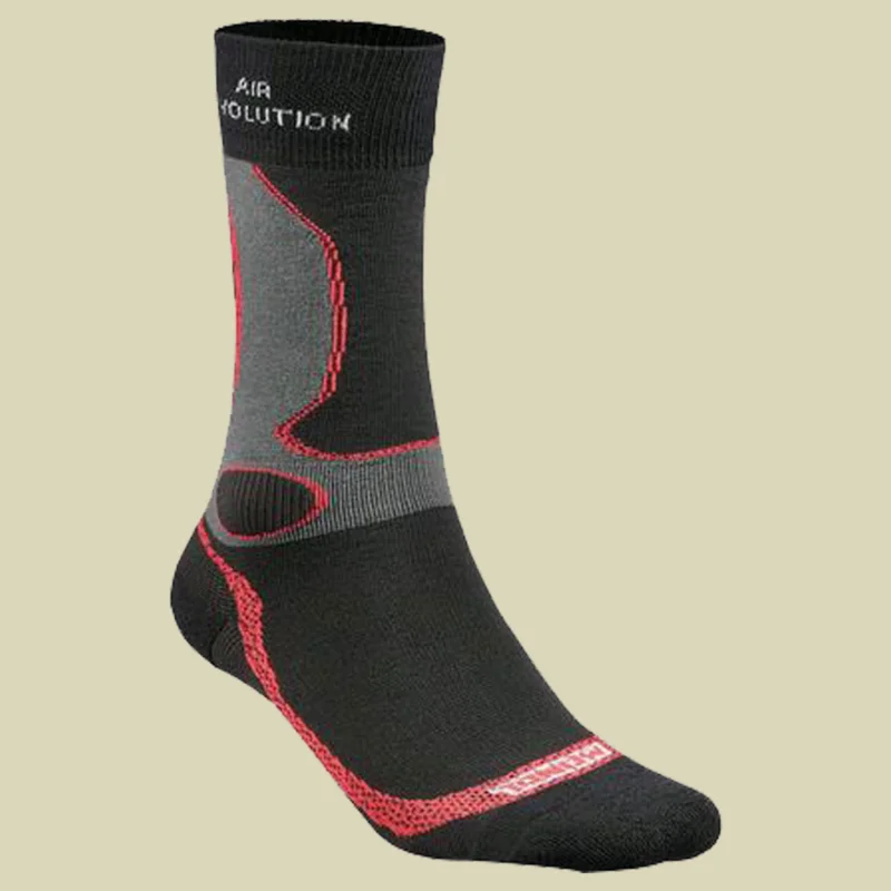 Knallerangebot MeindlRevolution Sock Dry Größe 40-43 Farbe noir-rot