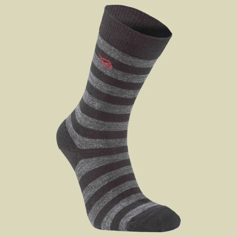 IvanhoeWool Sock Stripe Unisex Größe 35-38 Farbe black Solange Der Vorrat Reicht