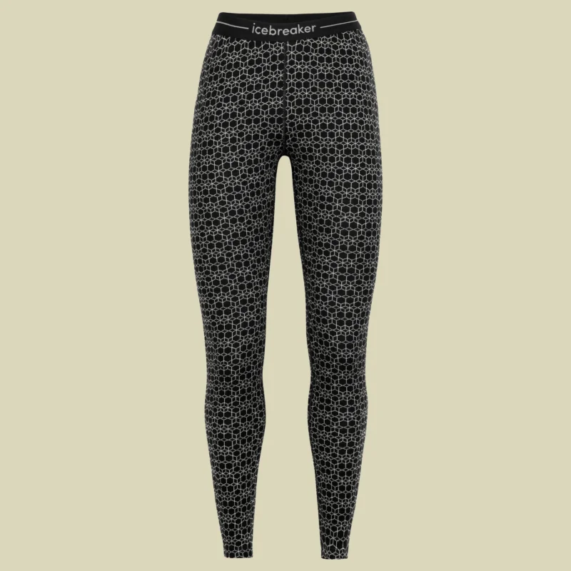 IcebreakerMerino 250 Vertex Leggings Alpine Geo Women Größe MFarbe black/snow Top-Seller