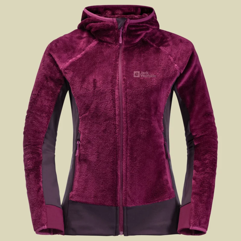 Jetzt Bestellen Jack WolfskinRotwand Hooded FZ Women Größe LFarbe wild berry