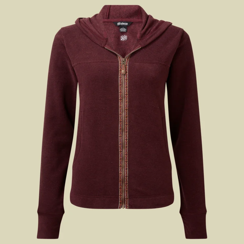 Top-Preis SherpaRolpa Full Zip Hoodie Women Größe XS Farbe beet red