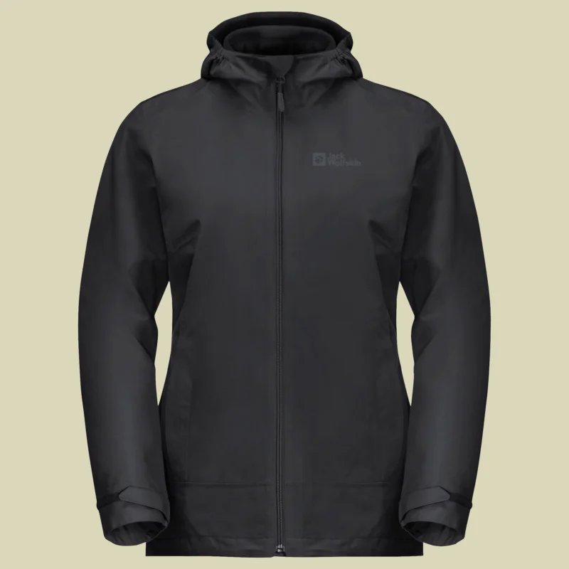 Angebot Jack WolfskinMoonrise 3in1 Jacket Women schwarz XXL - black