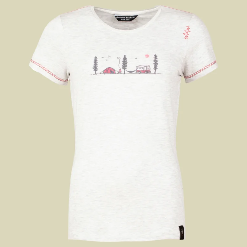 ChillazSaile Chill Outside T-Shirt Women Größe 40 Farbe light grey melange Neue Kollektion