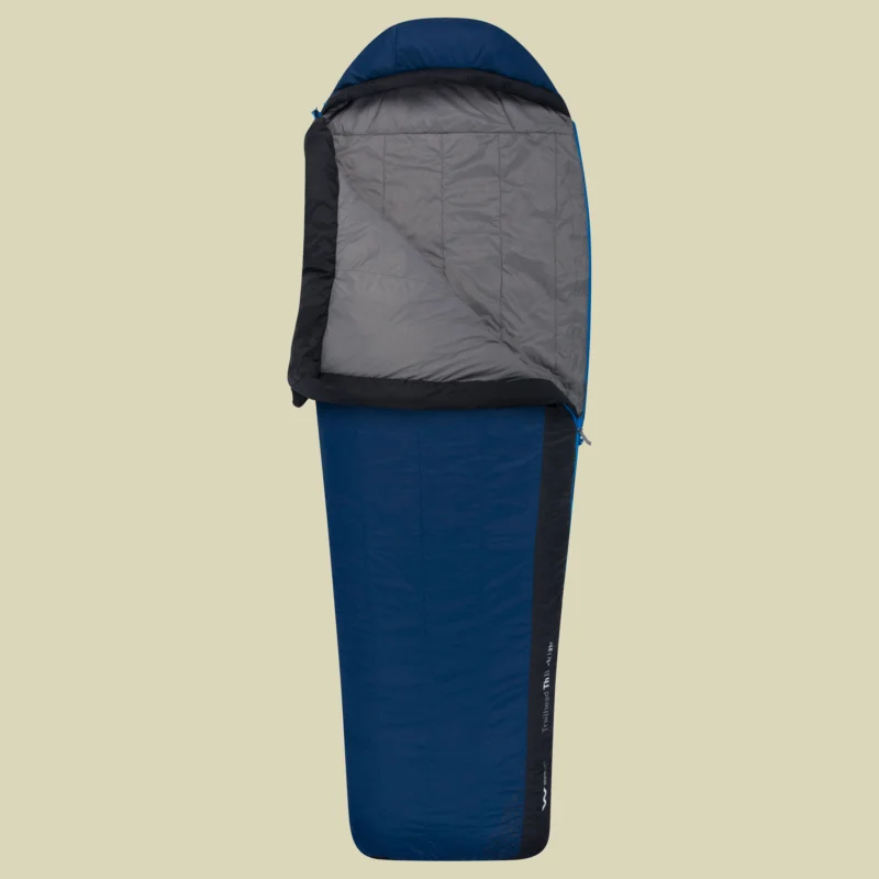 Markenprodukt Sea to SummitTrailhead ThIII-Regular Wide Left Zip bis Körpergröße 183 cm regular wide Farbe midnight / cobalt, Reißverschluss links