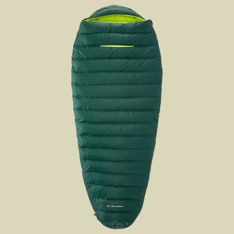 nordiskTension Comfort 800 bis Körpergröße 175 cm (M) Farbe scarab-lime, Reißverschluss links Top-Angebot