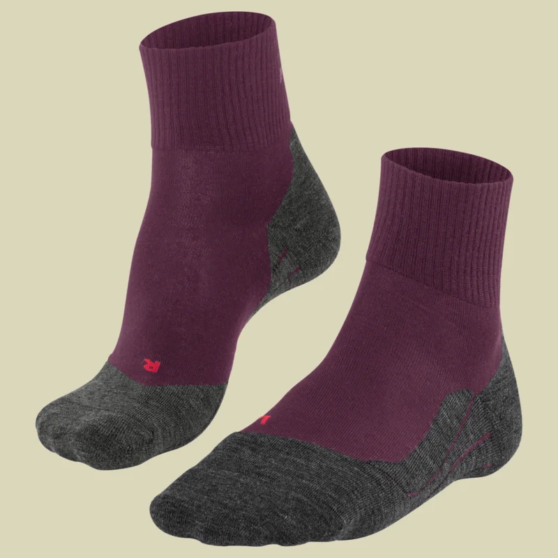 FalkeTK 5 Wool Short Women Größe 35-36 Farbe dark mauve Meistverkauft