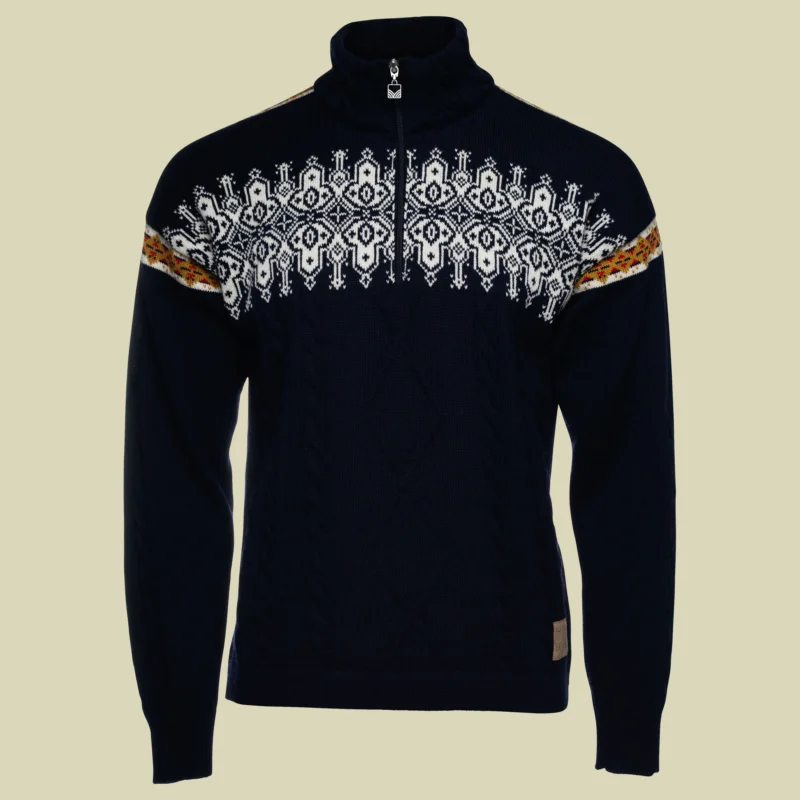 Direktkauf Dale of NorwayAspoy Sweater Men Größe LFarbe navy/off white/mustard/raspberry