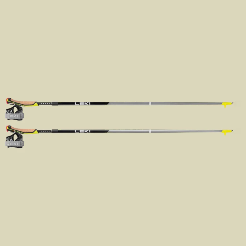 Neue Kollektion LekiSpeedPacer Vario Länge 110 cm Farbe light anthracite-black-neonyellow