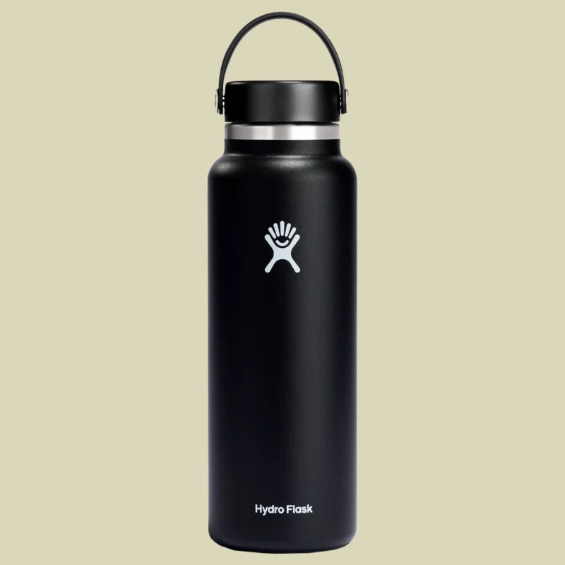 Hydro FlaskHydro Flask 40 oz Wide Mouth Volumen 1182 Farbe black Neue Kollektion