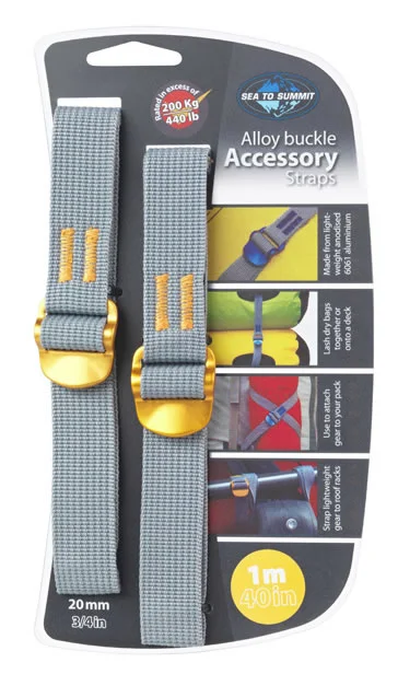 Meistverkauft SEATOSUMMIT Tie Down Accessory Strap 20mm- Alloy buckle
