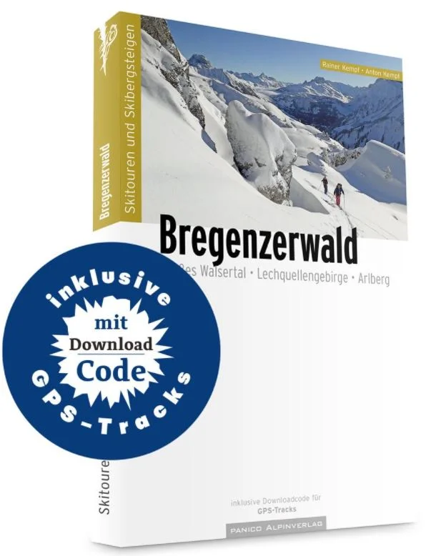 Panico Bregenzerwald, Großes Walsertal & Lechquellengebirge & Arlberg - Skitourenführer Neu