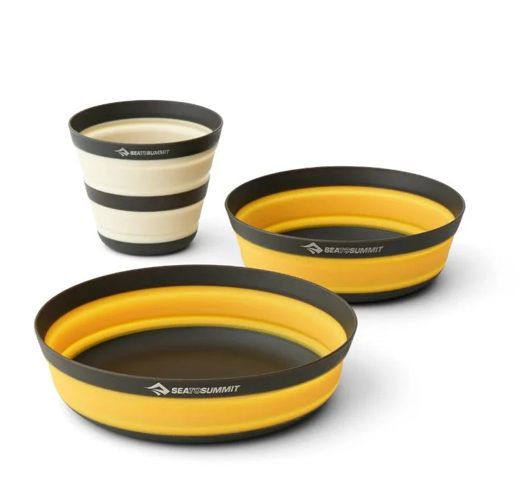 SEATOSUMMIT Frontier Dinnerware Set (3-teilig) – Ultraleichtes, zusammenfaltbares Geschirrset Online Kaufen
