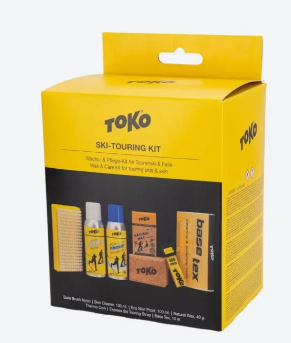 Ausverkauf Toko Ski-Touring Kit - Wachs- und Pflege-Kit für Tourenski und Felle