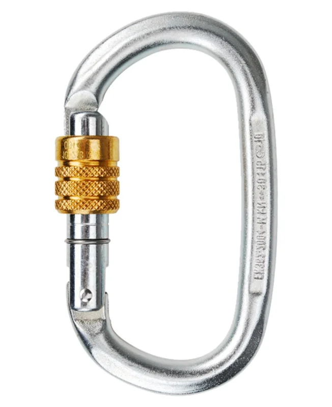Garantierte Lieferung Edelrid Steel Oval Screw - robuster Stahlkarabiner für vielseitige Einsatzzwecke