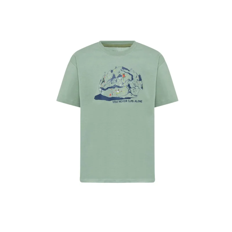 Ausverkauf Mammut Base T-Shirt Climbing Kids - T-Shirt aus 100 % ökologischer Baumwolle