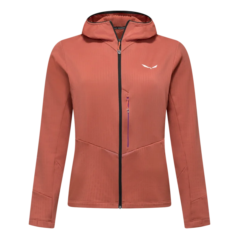 Pedroc PL 3 HD Jacket W - Ultraleichter, warmer Damen-Midlayer mit Kapuze - Salewa Abverkauf
