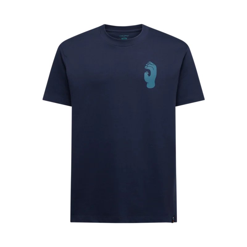 Wochenendangebot Crimp T-Shirt M - Herren Kletter-T-Shirt aus Bio-Baumwolle - La Sportiva