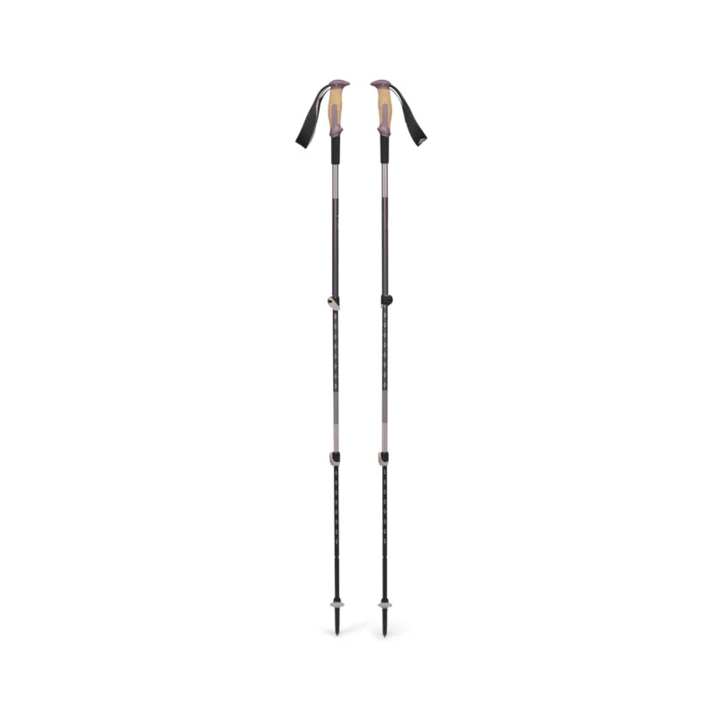 Trail Vista Shock Trek Poles - Stoßgedämpfte Trekkingstöcke für anspruchsvolle Wanderungen - Black Diamond Neue Ware