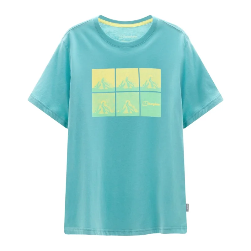 Mountainscape Essential Tee - Damen Kurzarm T-Shirt aus Bio-Baumwolle - Berghaus Zertifiziert