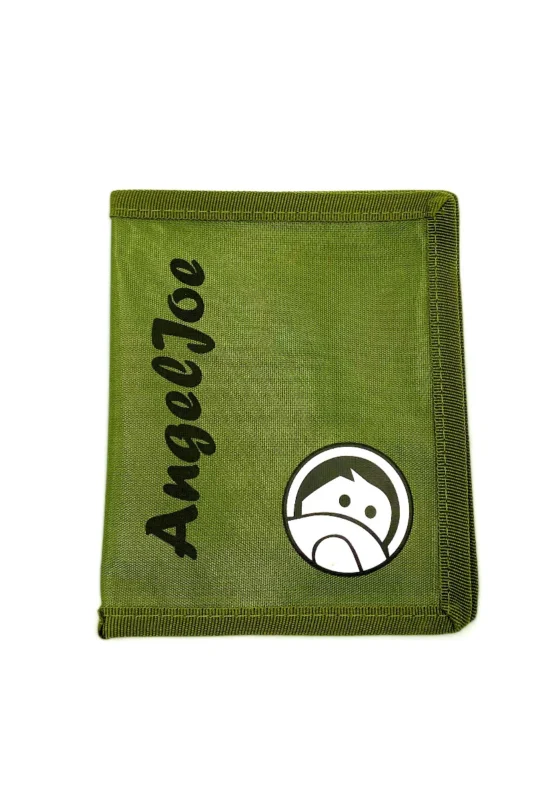 Angeljoe Dokumententasche für Angelpapiere Grün Highlight