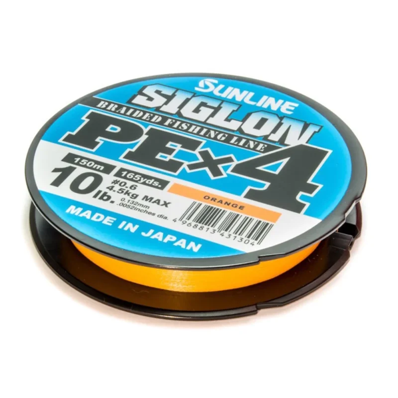 Begrenztes Angebot Sunline Siglon PE X4 150m Orange 0,08mm 1,6kg