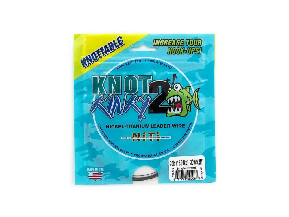 Bestseller Aquateko Knot 2 Kinky 1x1 Titanium 9m 0,36mm 25lb