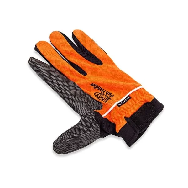 Neuheit Lindy Fisch Landehandschuh Rechts #XXL Orange Schwarz