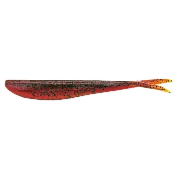 Lunker City Fin-S Fish 4" Motoroil Pepper Preiswert