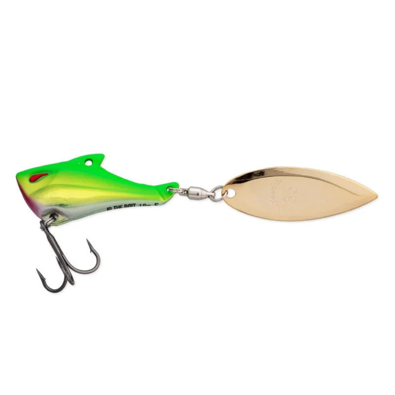 Ausverkauf Nories In The Bait Bass 18g Green Back Yellow Gold
