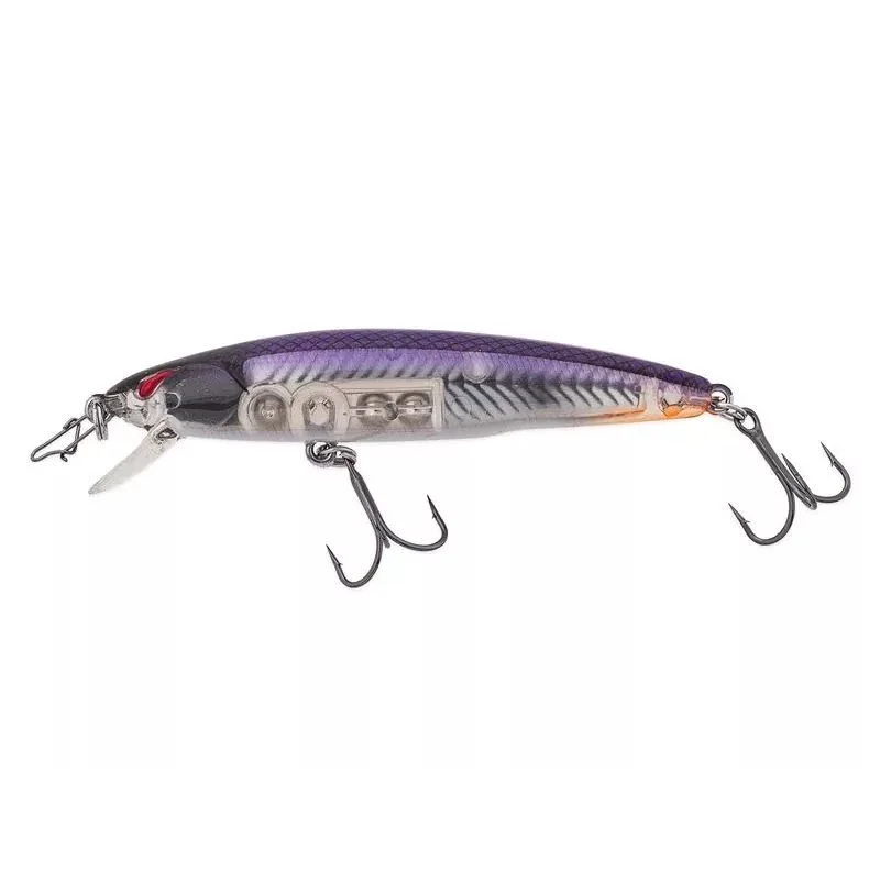 Nories Laydown Minnow Just Wakasagi 7,3cm 6g BB Purple Wakasagi Begrenztes Angebot