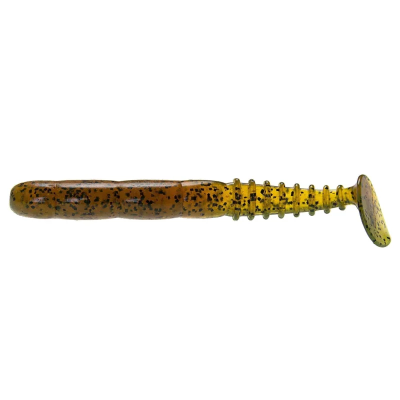 Neuheit Reins FAT Rockvibe Shad 5" Motoroil Pepper