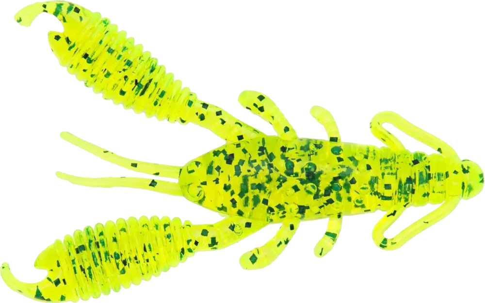 Reins Ring Craw 3" Chartreuse Pepper Sichere Zahlung