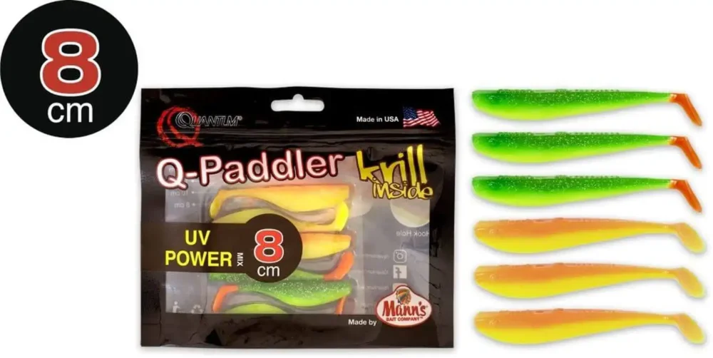 Quantum Q-Paddler Power Packs Krill 8cm UV Power 1 Markenprodukt