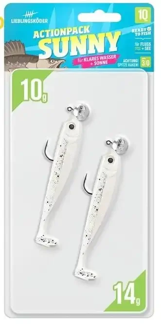 Ausverkauf Lieblingsköder Actionpack 10g und 14g 10cm Sunny